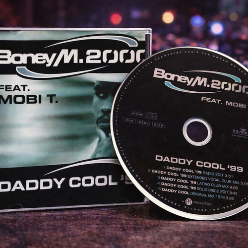 Boney M ft. Mobi T Daddy Cool 1999 CD used, pop