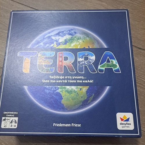 Terra board game like new