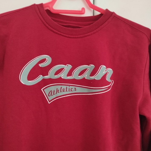 Caan kids sweatshirt size 11/146 red like new unisex