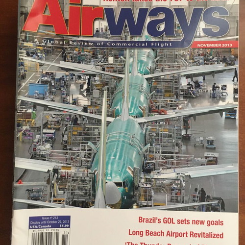 Airways Magazine 12 issues like new, year 2013