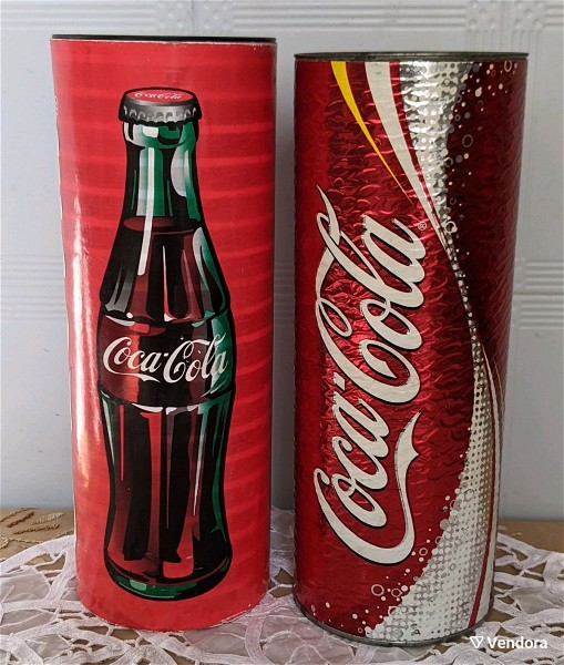  dio sillektika koutia Coca-Cola!