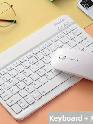 All in One Smart Keyboard безжична клавиатура с мишка нова