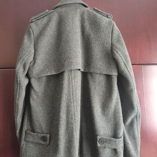 Sarah Lawrence wool jacket gray like new