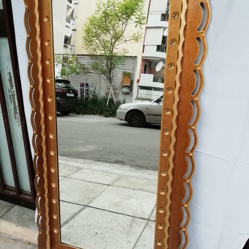 Mirror height 1.60 with carved frame new