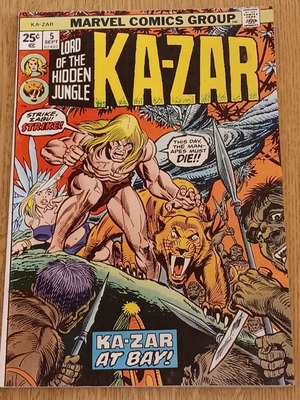 Ka-Zar (1974) #5 Marvel Comics used