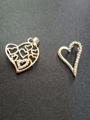 Silver pendants like new with 925 stamp