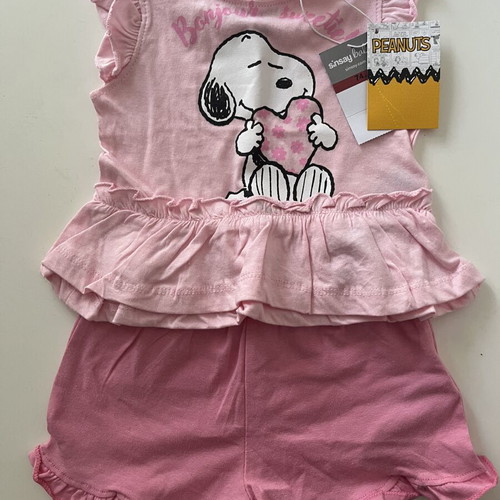 Peanuts Snoopy baby summer set
