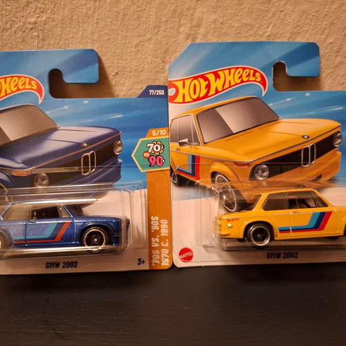 BMW 2002 Hot Wheels σετ 2 καινούργια