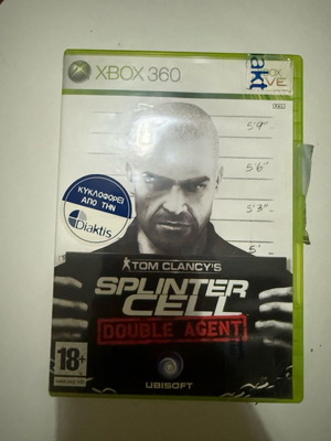 Splinter Cell Xbox 360 σαν καινούργιο με βιβλιαράκια