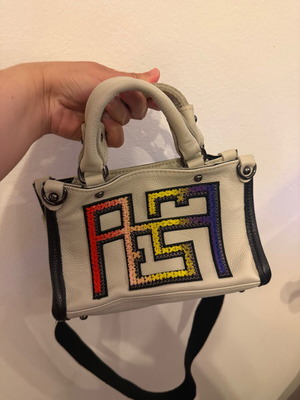 Ames crossbody bag beige like new