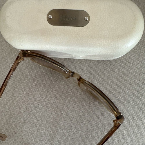 Chloe sunglasses CL2201 like new, beige and brown