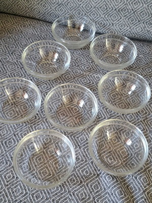 Γυάλινα μπολάκια Duralex σαν καινούργια, πακέτο 9 τεμαχίων, 9cm
