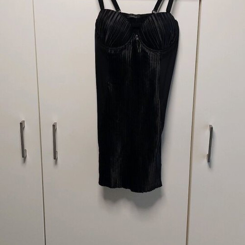 Black jumpsuit like new S/M with chest padding