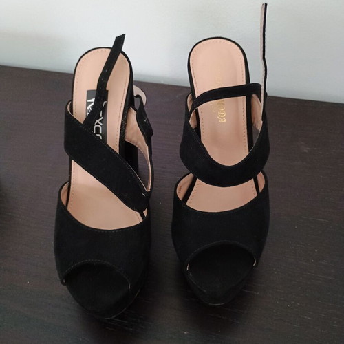 Γόβες γυναικείες Alta Moda μέγεθος 36 μεταχειρισμένες, μαύρες