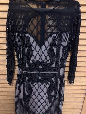 Evening dress like new, size M 38 10