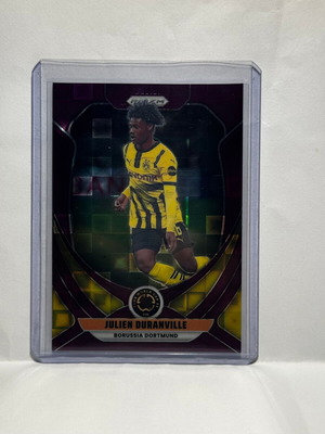 2025 Panini Prizm FIFA Club World Cup Julien Duranville Purple Pandora card new