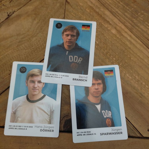 Stickito collection of former national football teams, new