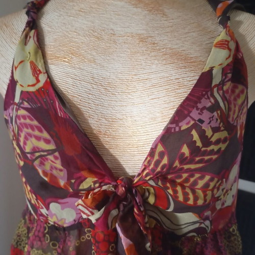Max & Co silk blouse women's size S like new