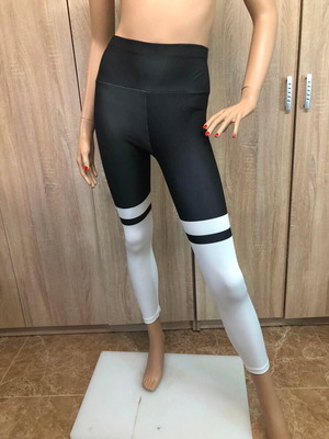 Κολάν Fashion Tights σαν καινούργιο, μαύρο και άσπρο, μεγέθη S και M