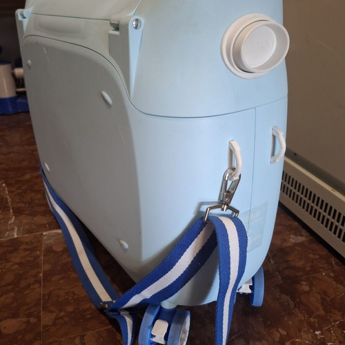 MuuHoo children's trolley suitcase, turquoise