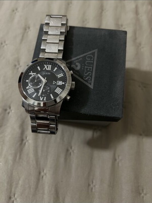Hirsch men's wristwatch, silver
