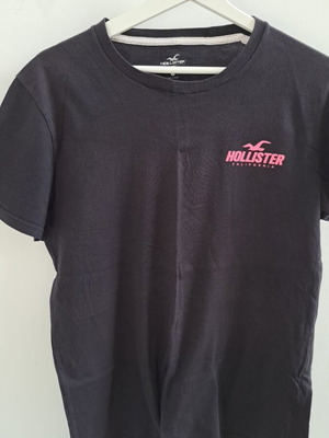 Hollister ανδρικό t shirt μέγεθος S, σαν καινούργιο, μαύρο