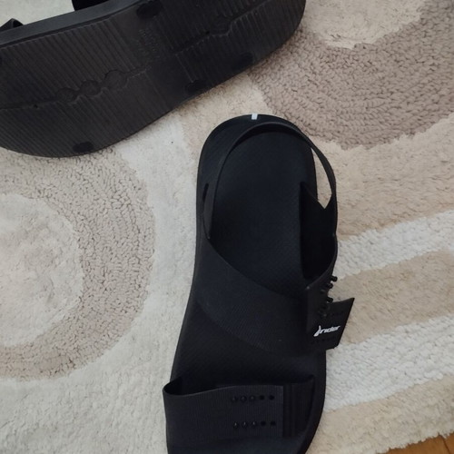 Rider men's sandals like new, size 45/46, black