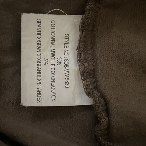 Top khaki halter neck used, fits small and medium