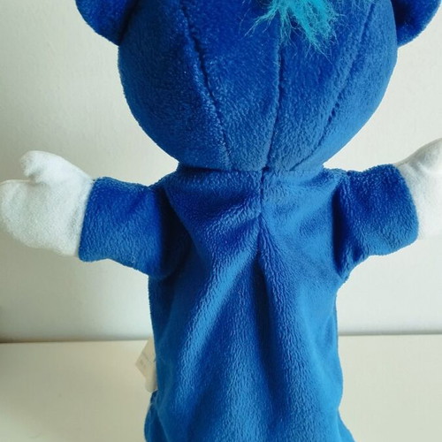 Hand puppet for puppet theater bear used