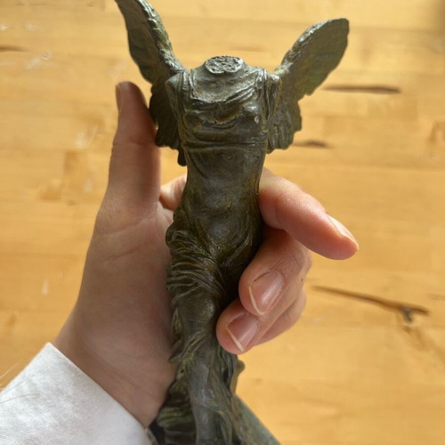 Replica of Nike of Samothrace statue used, decorative