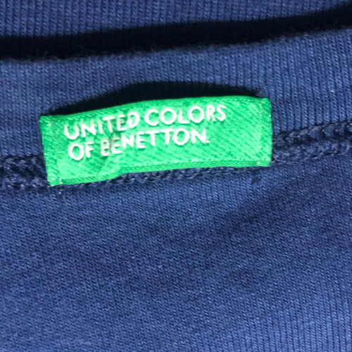 Benetton UCB top size S like new blue