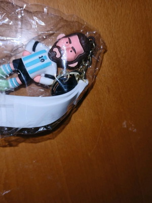 Messi keyring new and sealed