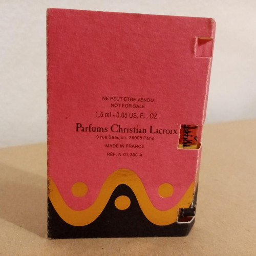 C'est la vie! Vintage Christian Lacroix Eau de toilette like new