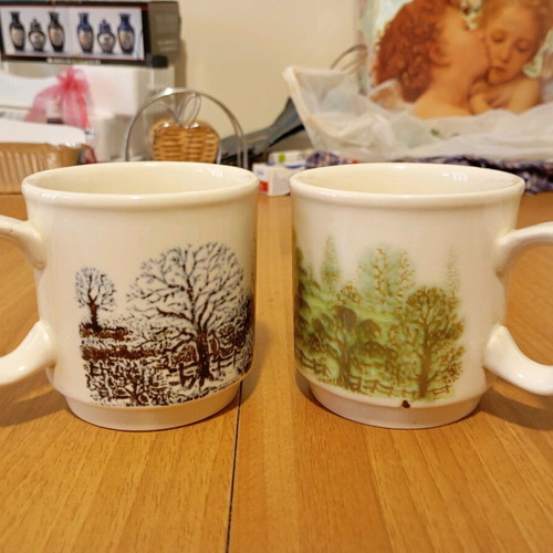 Porcelain English Mugs Like New