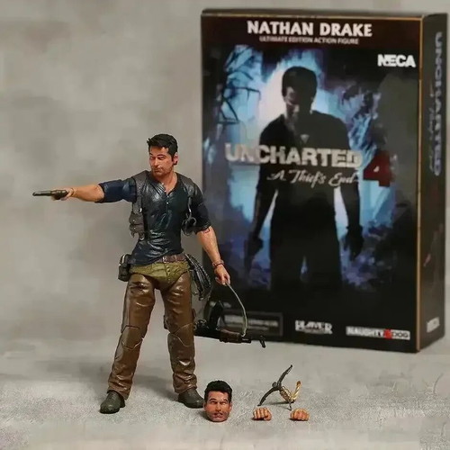 Nathan Drake Figure Uncharted 4 complete, like new