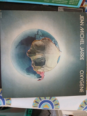 Jean Michel Jarre Oxygene vinyl used with external wear