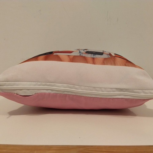 Decorative pillow for girl, like new, 25x25 cm, washable