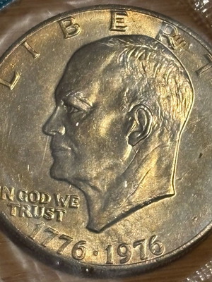 One dollar Eisenhower 1776-1976 new, hermetically sealed