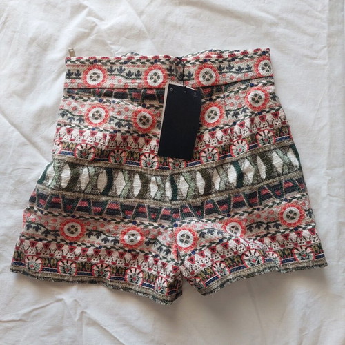 Zara printed shorts new, size XS