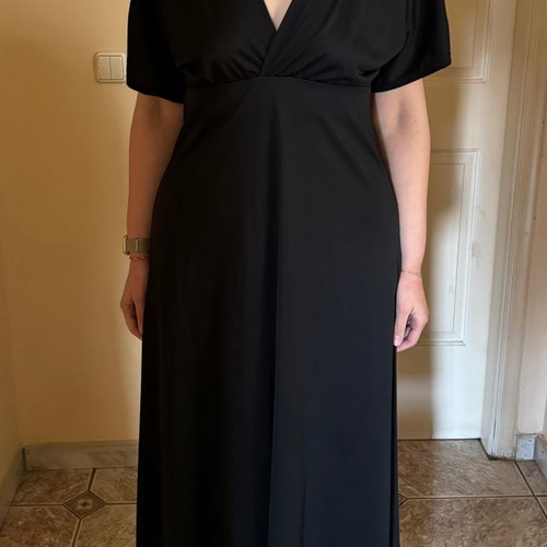 Black dress Parizianista by Maria Korinthiou used, size L/XL