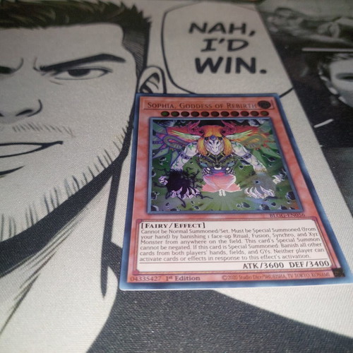 Sophia, Goddess of Rebirth Yu-Gi-Oh! card like new