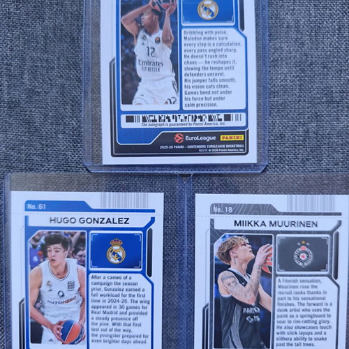 Panini Contenders EuroLeague 2025-26 Card Pack with Theo Maledon Autograph