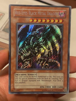 Red-Eyes Black Metal Dragon PP01 Secret Rare misprint like new