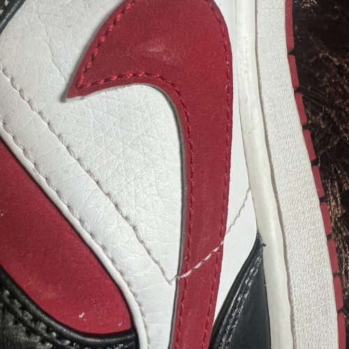 Nike Jordan Air sneakers like new, size 41, black and red