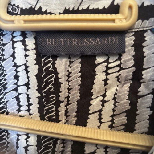 Tru Trussardi silk set shirt and pants medium like new