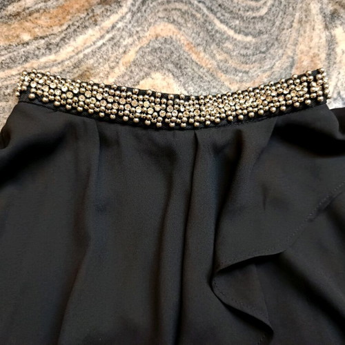 Zara evening top size Large like new, black