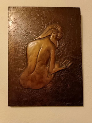 Chalcography by E.Filippakis used, theme "Nude" 20cm x 30cm