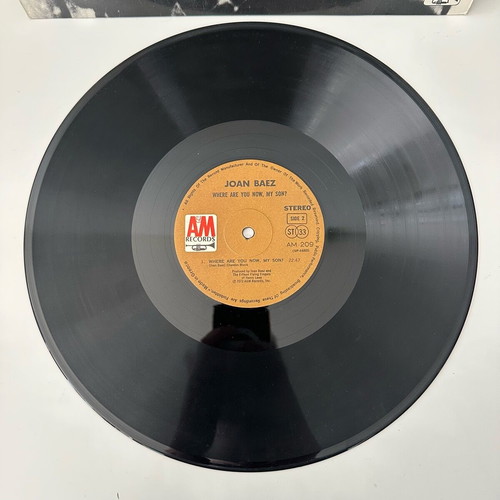 Joan Baez Where Are You Now My Son record like new, rock