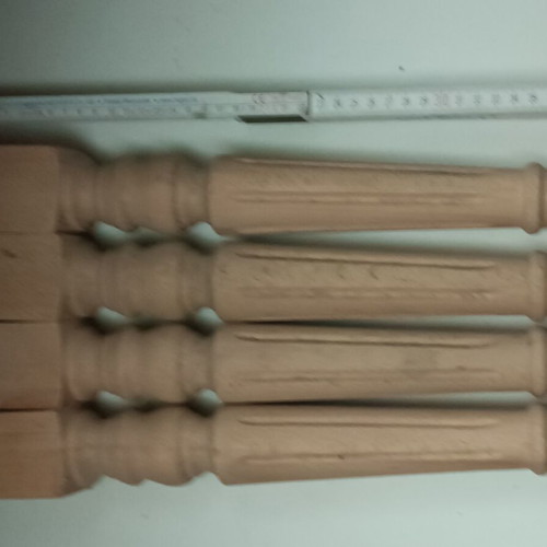 Wooden legs pack of 4 for various constructions, new