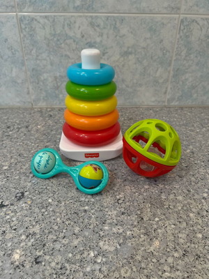 Fisher-Price toy set used for small children with accessories